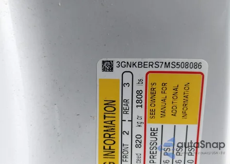 2021 Chevrolet Blazer Fwd Rs from USA, damaged, VIN 3GNKBERS7MS508086